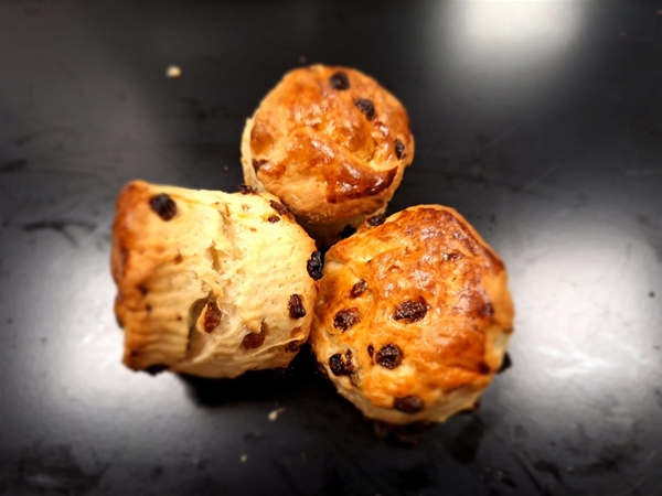 Scone met Rozijnen